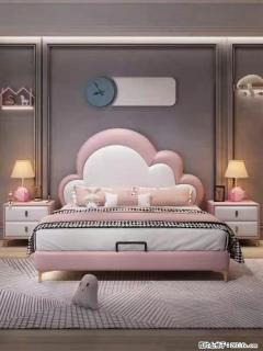 佛山大厂货，高质量仿真皮，实木床边，高密度海绵，带实木床板，全新包装，特价处理 - 鸡西28生活网 jixi.28life.com