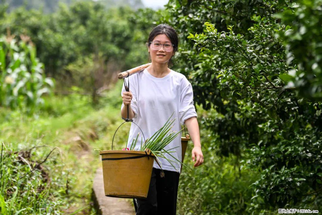 全网追的“扁担女孩”,找了一份暑假工,时薪12元 - 鸡西生活资讯 - 鸡西28生活网 jixi.28life.com