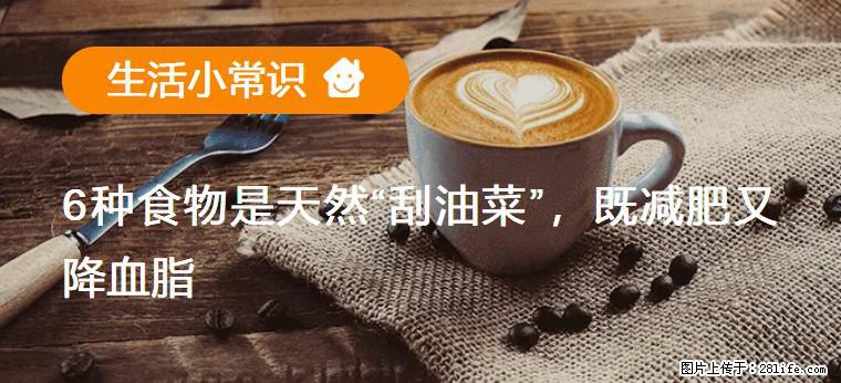 【生活小常识】6种食物是天然“刮油菜”,既减肥又降血脂 - 鸡西生活资讯 - 鸡西28生活网 jixi.28life.com